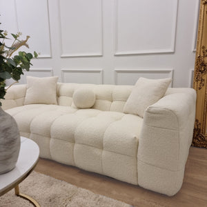 The Bubble Boucle 3 Seater Sofa