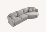 Load image into Gallery viewer, Aluxo Rubin Corner Chaise in Pebble Boucle
