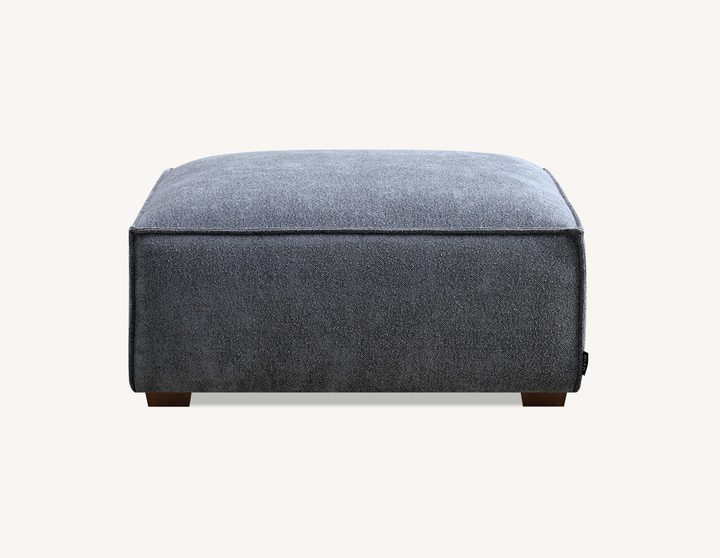 Aluxo Dakota 4 seater with Chaise in Charcoal Boucle