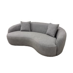 Load image into Gallery viewer, The Wave Boucle Sofa - Grey
