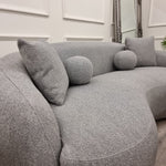 Load image into Gallery viewer, The Wave Boucle Sofa - Grey
