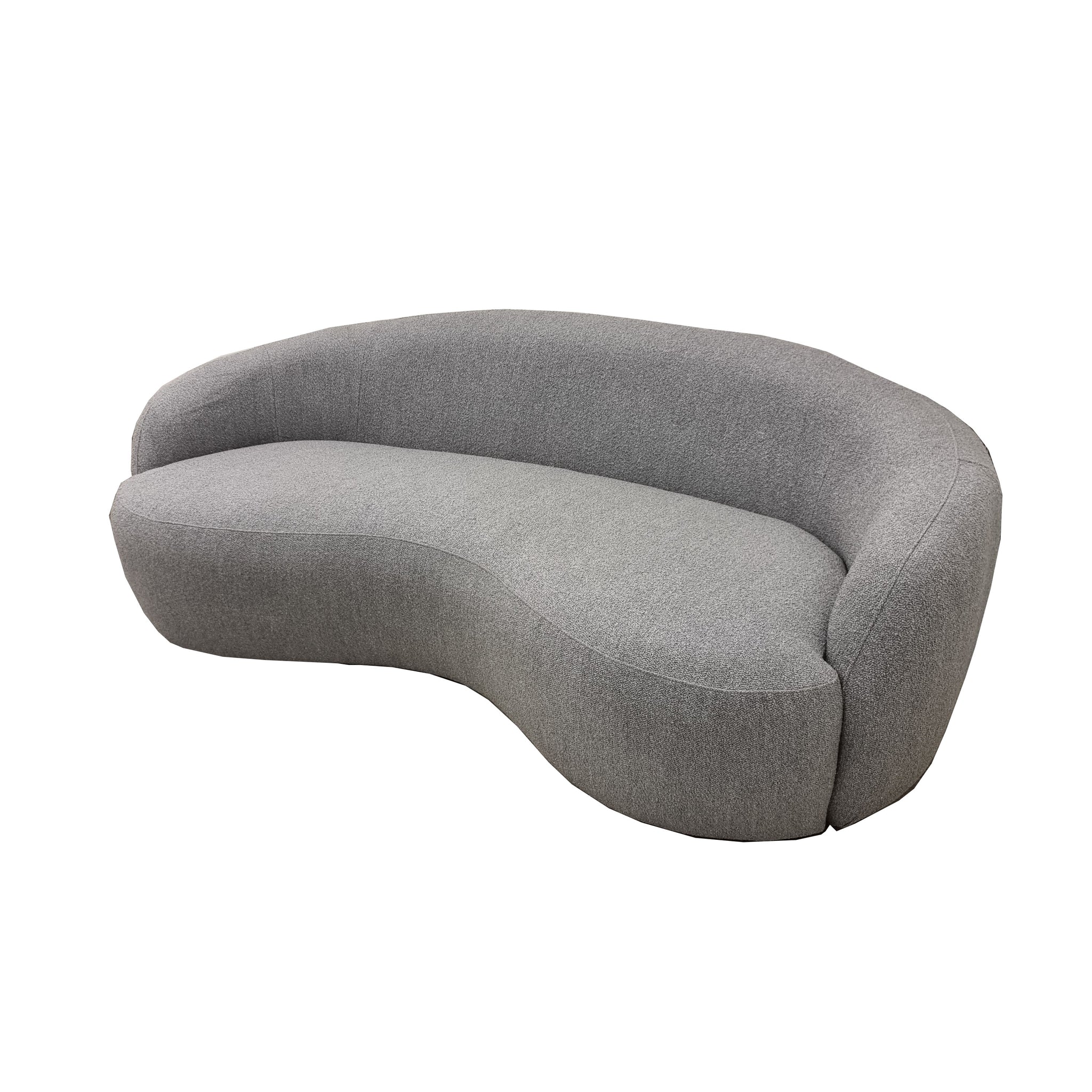 The Wave Boucle Sofa - Grey