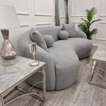 Load image into Gallery viewer, The Wave Boucle Sofa - Grey
