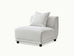 Load image into Gallery viewer, Lottie Modular Corner Group in Polar Boucle with Footstool
