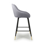 Load image into Gallery viewer, 2 X in a Box, Velvet Grey Bar Stool
