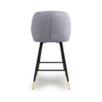 Load image into Gallery viewer, 2 X in a Box, Velvet Grey Bar Stool
