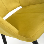 Load image into Gallery viewer, 2x in a Box, Velvet Lime Dining Chair
