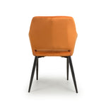 Load image into Gallery viewer, 2x in a Box, Velvet Burnt Orange Dining Chair
