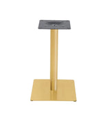 Load image into Gallery viewer, Gold Brushed Stainless Steel Table Base
