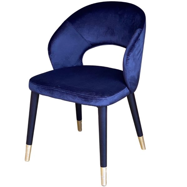 Ambrosia Golden Feet Side Chair