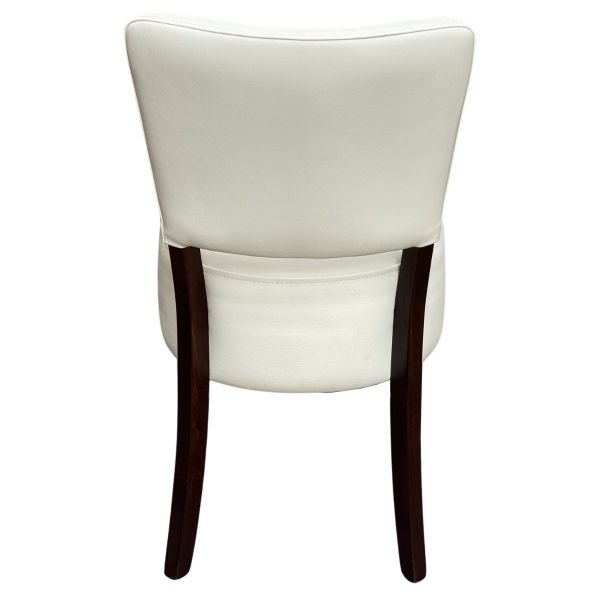 Memphis Standard Side Chair (Vena Ivory / Walnut)