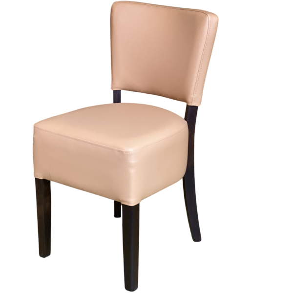 Memphis Standard Side Chair (Vena Cappuccino / Walnut)