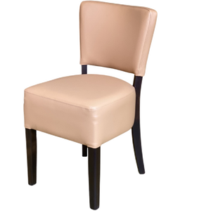 Memphis Standard Side Chair (Vena Cappuccino / Walnut)