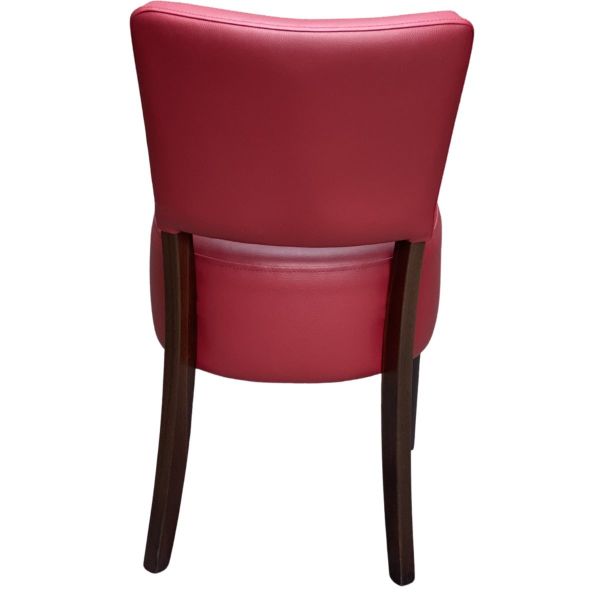 Memphis Standard Side Chair (Vena Wine / Walnut)