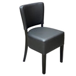 Load image into Gallery viewer, Memphis Standard Side Chair (Vena Black / Walnut)
